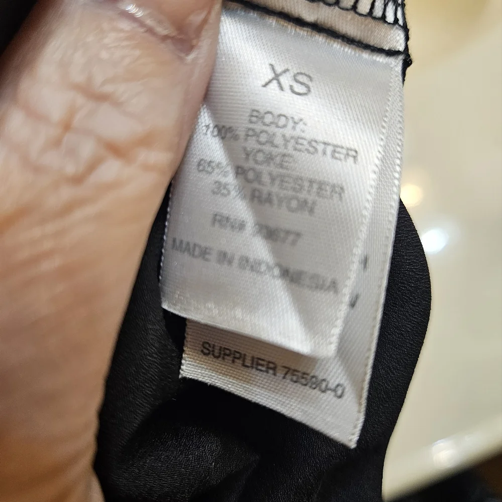 Bisou Bisou Michele Bohbot Black Jogger Jumpsuit Size XS Mesh AJ-1987